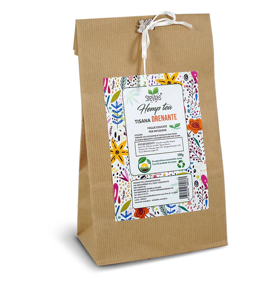 tisana drenante con stevia