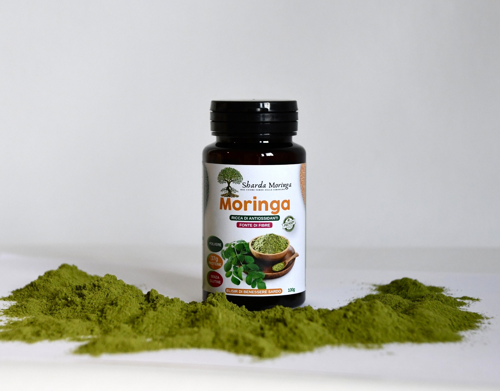 Moringa in polvere