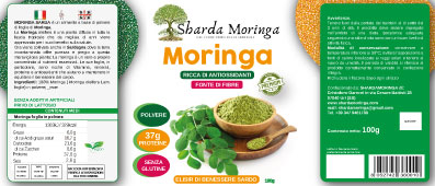 Moringa in polvere